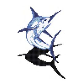 ONIX Blue Marlin S_001 Glasmosaik