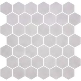 ONIX Hex XL Stoneglass Gainsboro Glasmosaik
