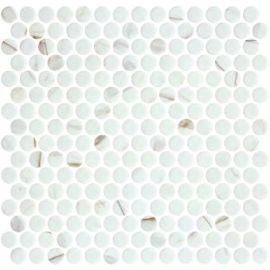 ONIX Penny Calacatta Gold Matte Glasmosaik