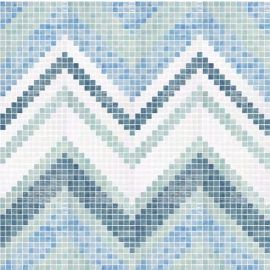 ONIX Nieve Azul Celeste 25251, Nieve Turquesa 25365, Nieve Verde Glasmosaik
