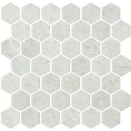 ONIX Hex XL Normatech Ivory Matte Glasmosaik