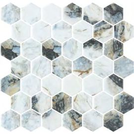 ONIX Hex XL Abuhna Matte Glasmosaik