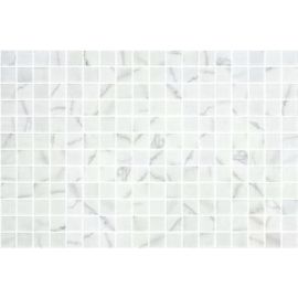 ONIX Venato White Matte Glasmosaik