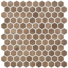 ONIX Hex Riviera Matte Glasmosaik