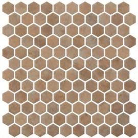 ONIX Hex Alhama Matte Glasmosaik