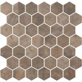 ONIX Hex XL Riviera Matte Glasmosaik