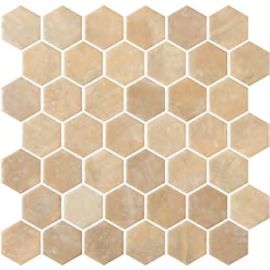 ONIX Hex XL Cottiva Valentia Matte Glasmosaik