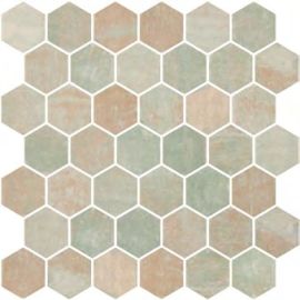 ONIX Hex XL Cottiva Bosco Matte Glasmosaik
