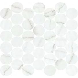 ONIX Penny XL Venato White Matte Glasmosaik