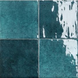 Sartoria Alchemica Cobalto 10x10 cm glänzend
