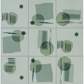 Sartoria Genesi Luce Greens 15x15 cm Decor Mix matt