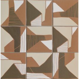 Sartoria Genesi Acqua Browns 15x15 cm Decor Mix matt