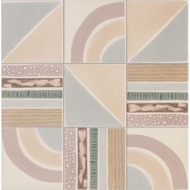 Sartoria Genesi Terra Rainbow 15x15 cm Decor Mix matt