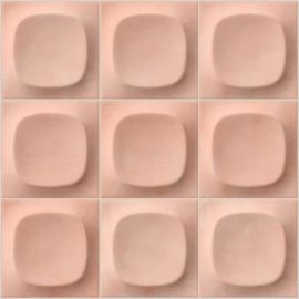 Sartoria Pop Groovy Rosa Antico 10x10 cm glänzend