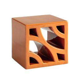 Artigiana Split Blend Deco Urban Terracotta 11,8x11,7 cm glänzend