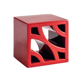 Artigiana Split Blend Deco Red Velvet 11,8x11,7 cm glänzend