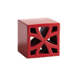 Artigiana Split Blend Flo Red Velvet 11,8x11,7 cm glänzend