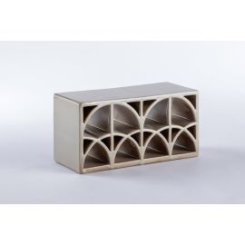 Artigiana Split Loop Concrete 10,5x23,2 cm glänzend
