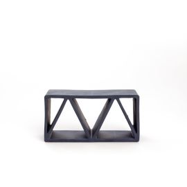 Artigiana Split Oblique Blue Velvet 12x23,8 cm matt