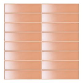 Sartoria Vibes Flat Mattone 6,2x25 cm matt