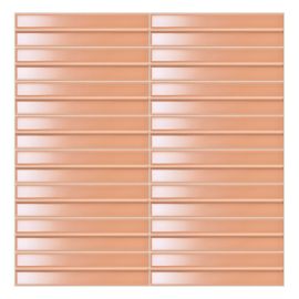 Sartoria Vibes Fold Mattone 6,2x25 cm matt